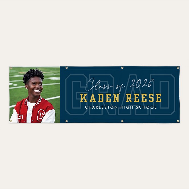 Big Grad Photo Banner Custom Banners