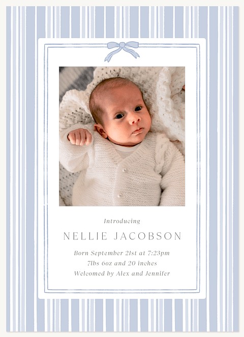 Little Blanket Baby Announcements