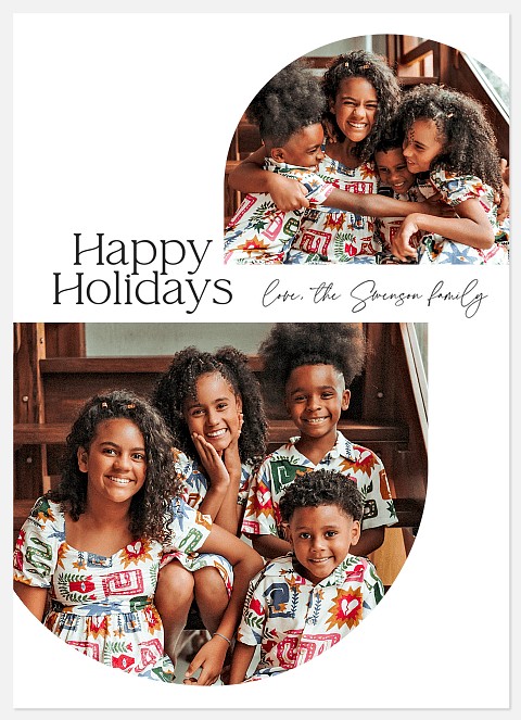Double Arches Holiday Photo Cards