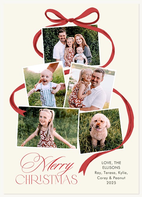 Cherished Wrap Personalized Holiday Cards