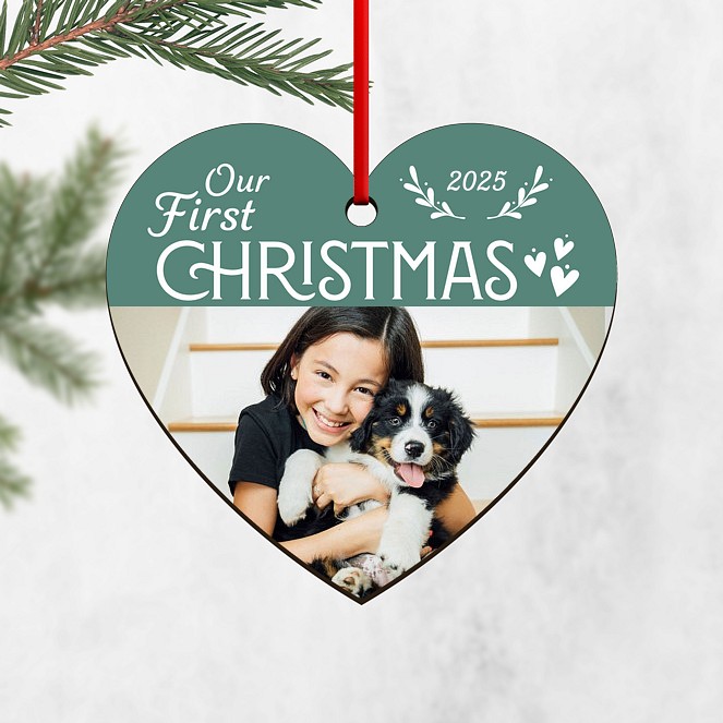 First of Many Personalized Ornaments