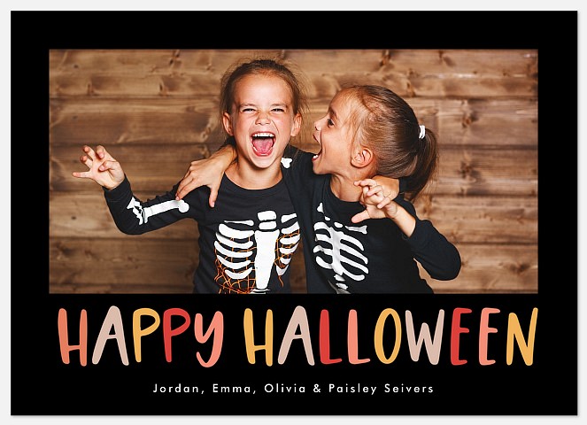 Playful Halloween Halloween Photo Cards