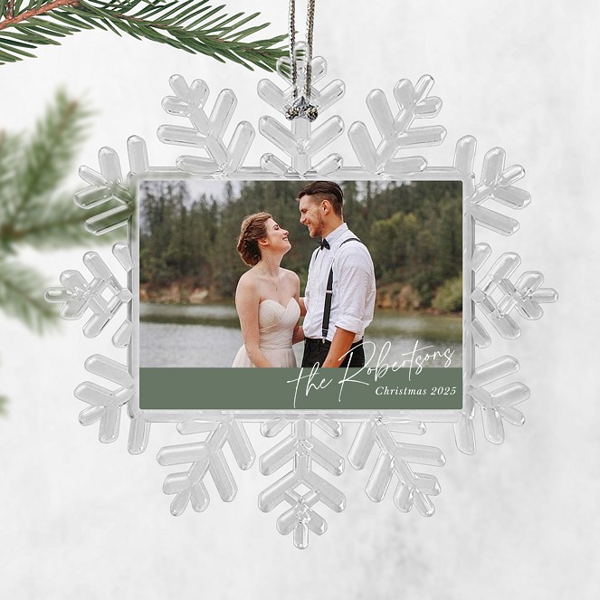 Wonderful Life Personalized Ornaments