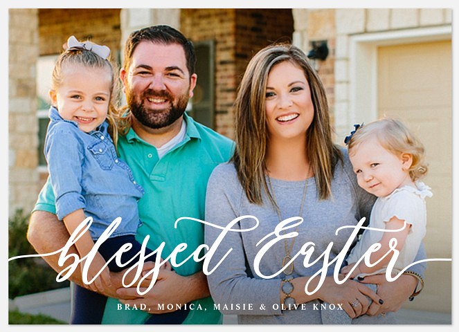 Blessed Easter Easter Photo Cards