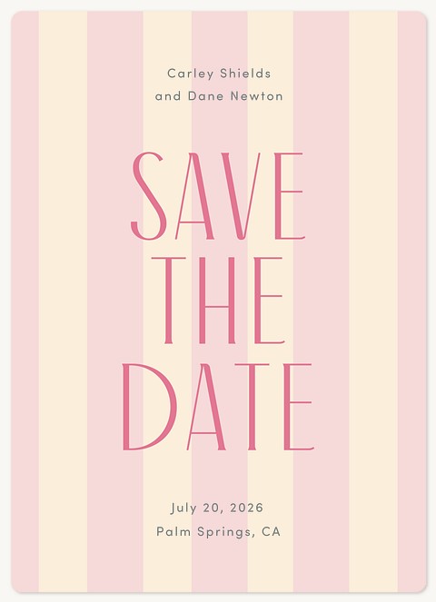 Cabana Save the Date Magnets