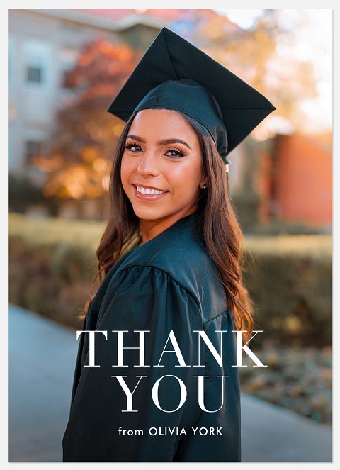 Editorial Stack Thank You Cards 