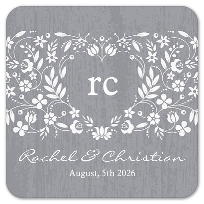 Garden Heart Custom Coasters