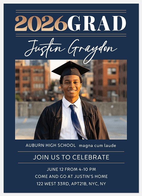 Borderline Graduation Cards