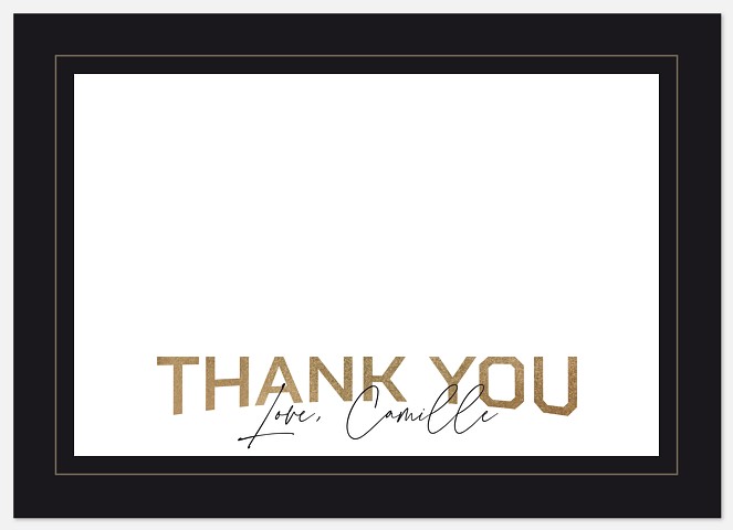 Radiant Shimmer Thank You Cards 