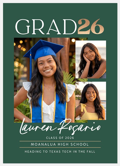 Timeless Moment Graduation Cards