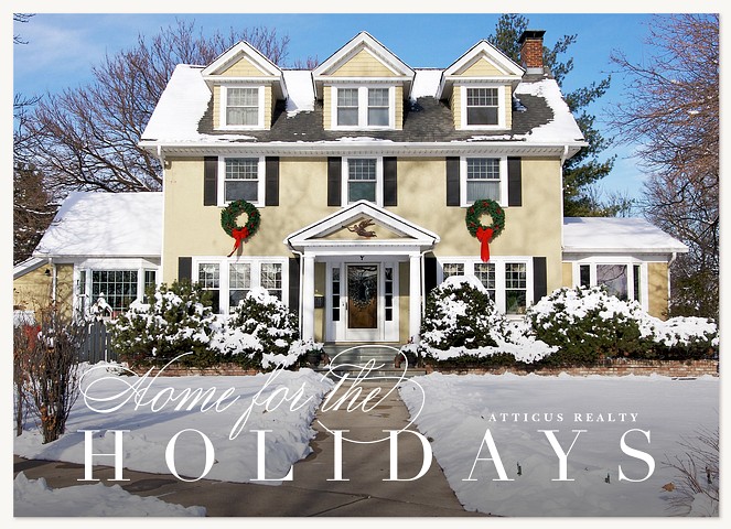 Holidays at Home Business Holiday Cards