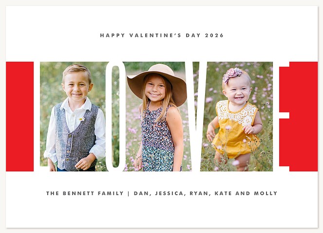 Modern Love Valentines Cards