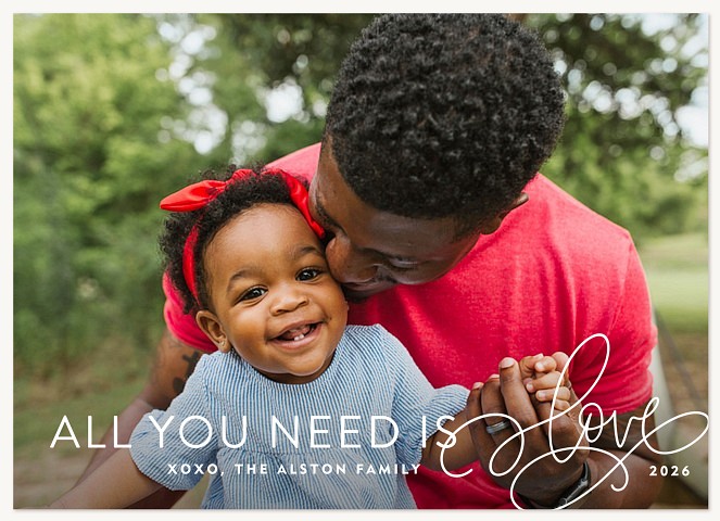 All You Need Is Love Valentines Cards