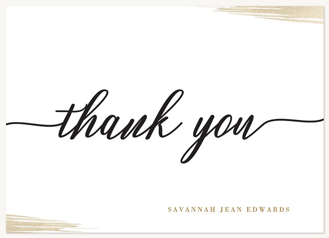 Contemporary Mix Thank You Cards 