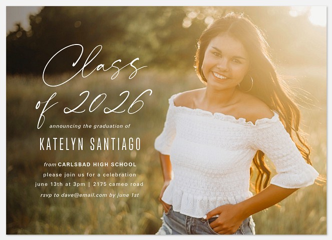 Signature Year Graduation Cards