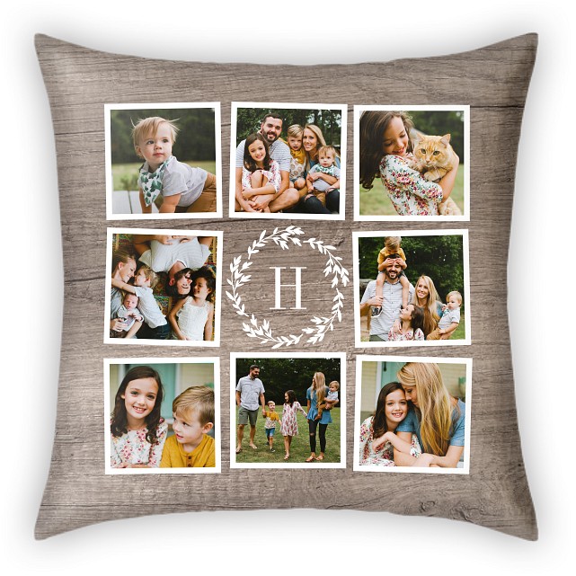 Farmhouse Wreath Custom Pillows