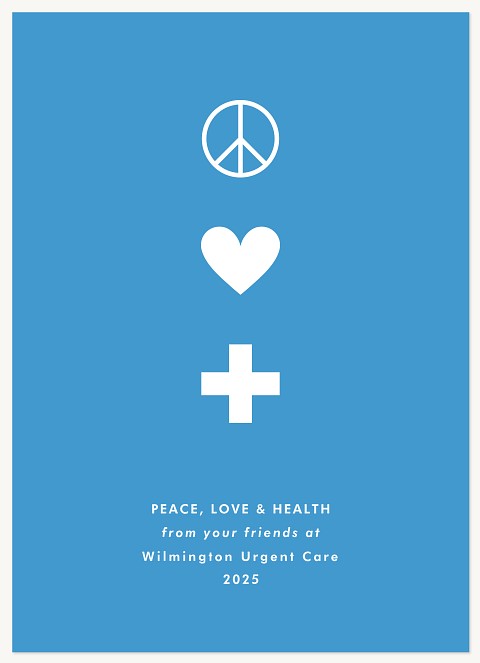 Health Wishes Business Holiday Cards