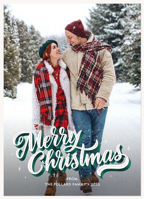 Retro Flair Christmas Cards