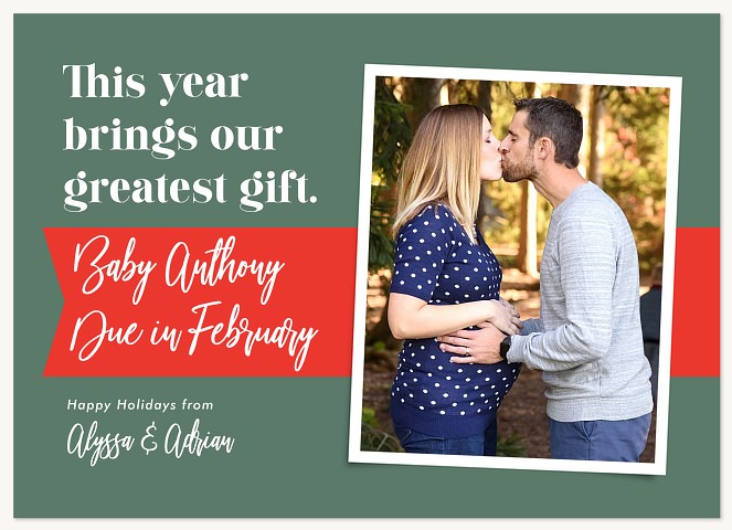 Our Greatest Gift Christmas Cards