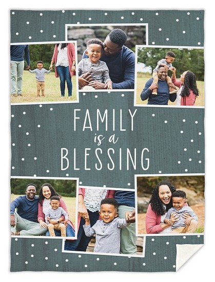 Merry Flurry Custom Blankets