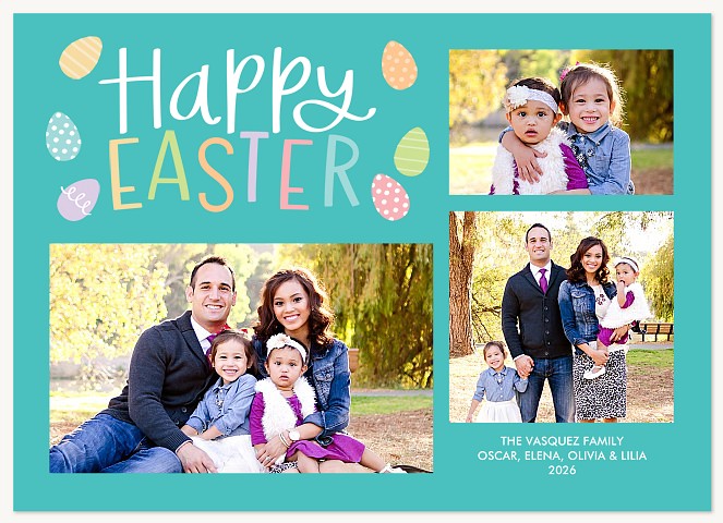 Easter Egg Collage Easter Cards