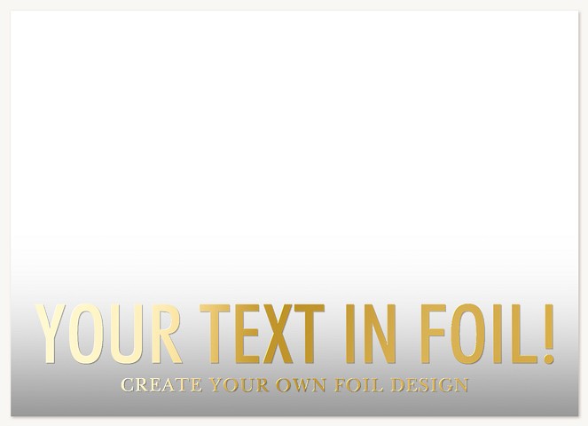 Create Your Own Foil Design Save the Date Cards