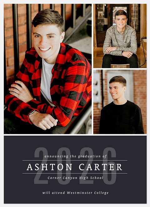 Bold Statement Graduation Cards