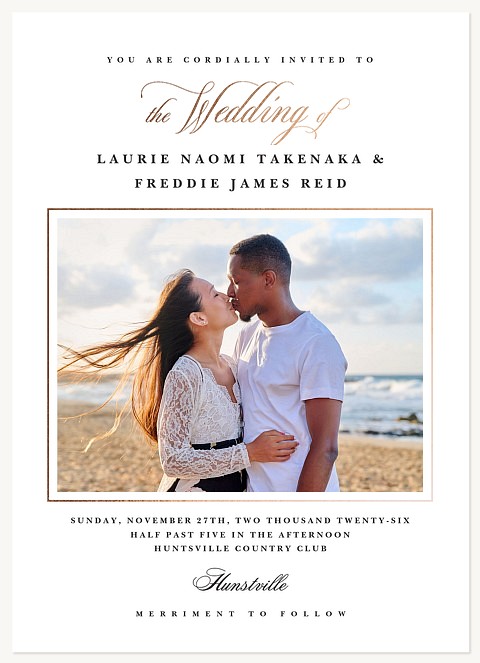 Simply Refined Wedding Invitations