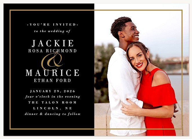 Classic Romance Wedding Invitations