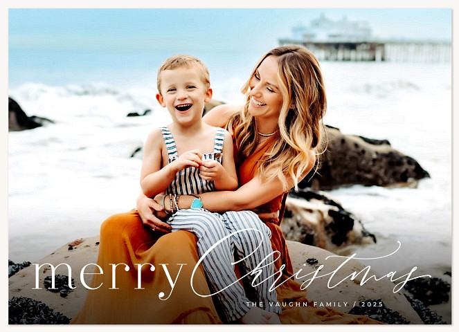 Christmas Mix Personalized Holiday Cards