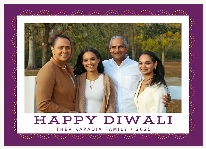 Festive Arcs Diwali Holiday Cards