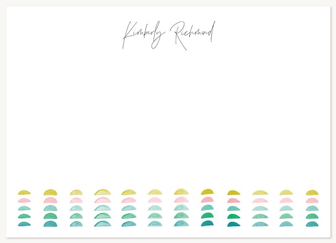 Candy Buttons Stationery