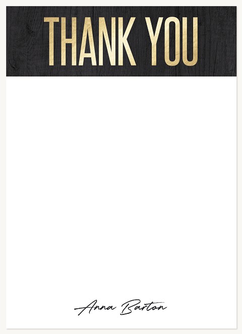 Rustic Charm Thank You Cards 