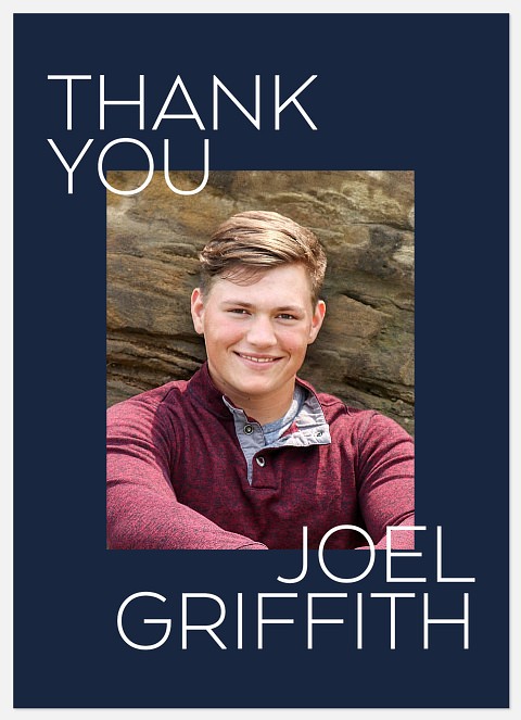 Big Type Thank You Cards 