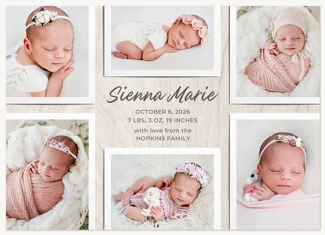 New Memories Baby Announcements