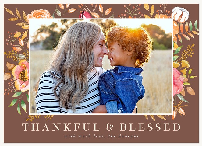 Thanksgiving Bouquet Thanksgiving Cards