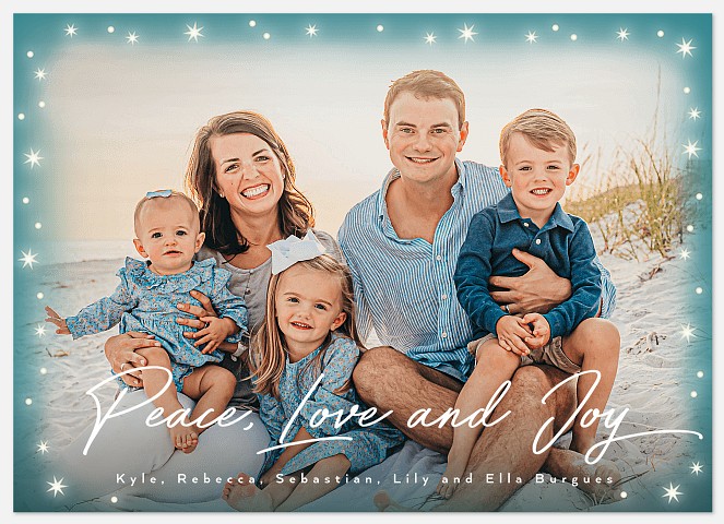 Winter Glow Holiday Photo Cards