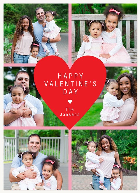 Big Heart Valentines Cards