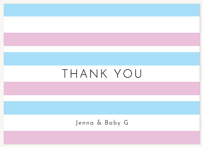 Hospital Blanket Thank You Cards 