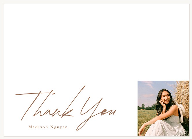Modern Reel Thank You Thank You Cards 