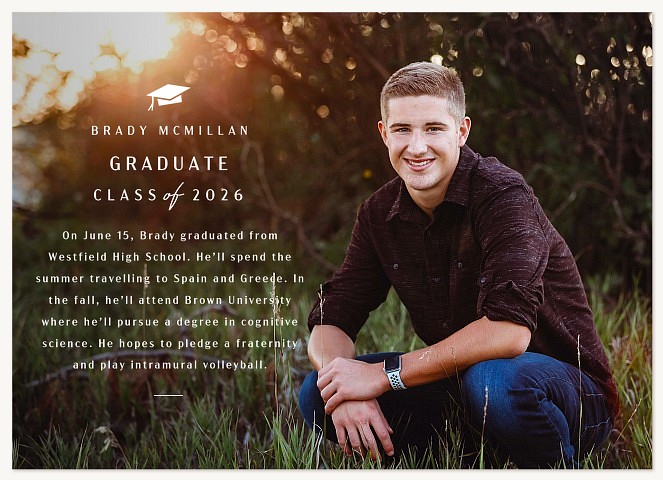 Tip Of The Cap Graduation Cards