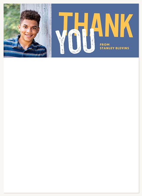 Simple & Sporty Thank You Thank You Cards 