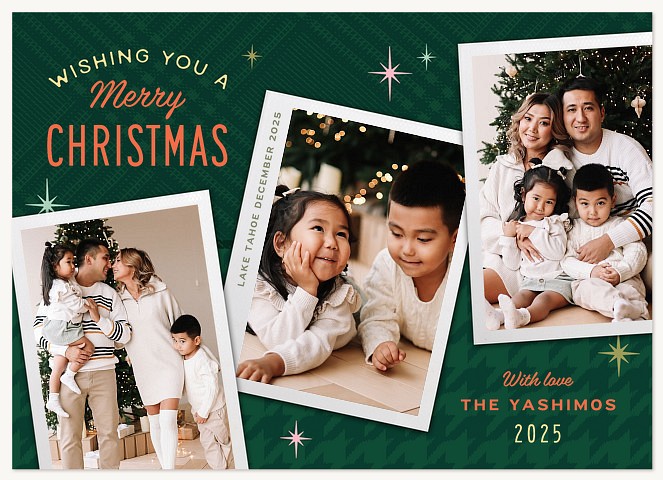 Memories & Miracles Personalized Holiday Cards