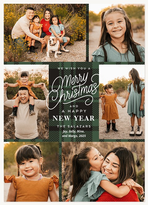 Winter Album Personalized Holiday Cards