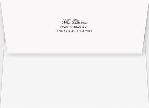 Uptown Chic Return Address Envelopes