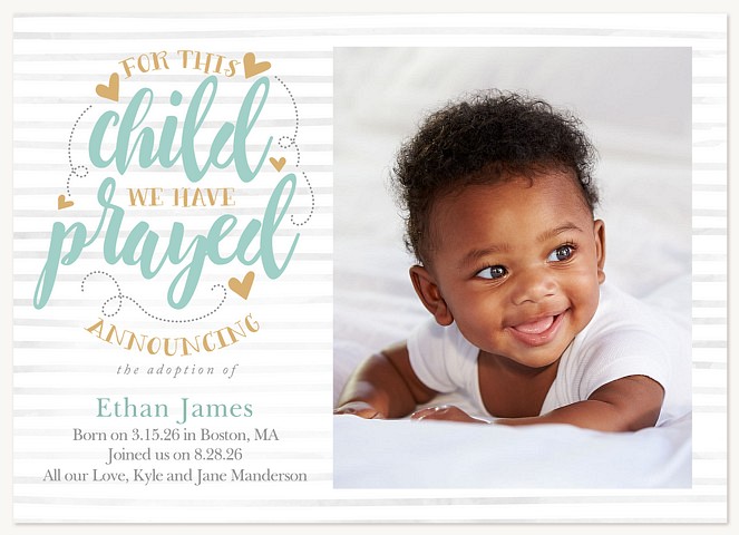 Answered Prayers Adoption Announcements