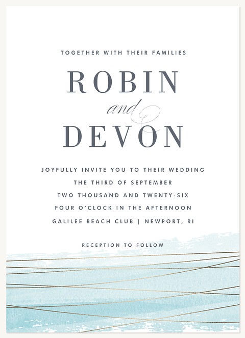 Heartstrings Wedding Invitations