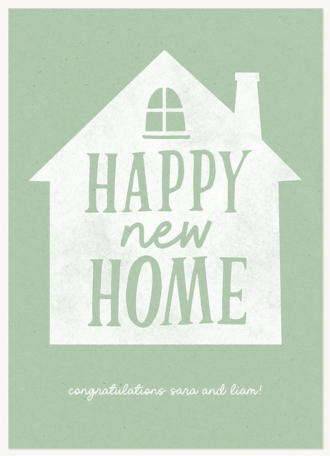 Happy New Home Greeting Cards