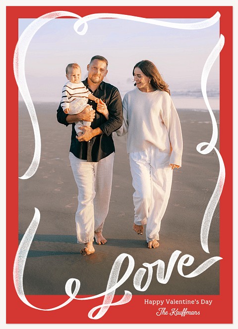 Love Ribbons Valentines Cards