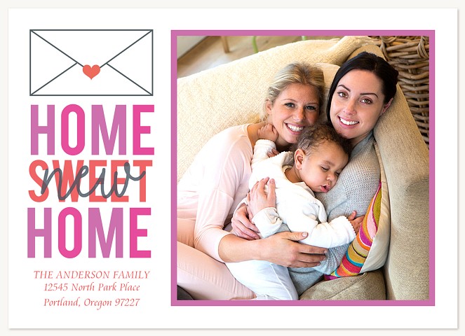 Home New Home Moving Announcements